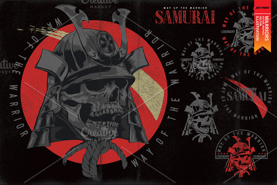 SAMURAI in Illustrations - product preview 8