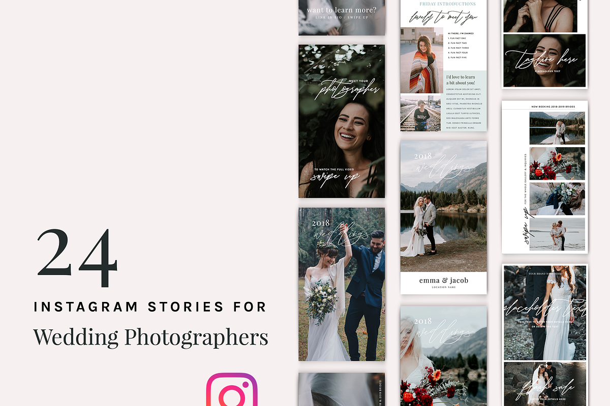 Instagram Stories for Photographers in Instagram Templates - product preview 8