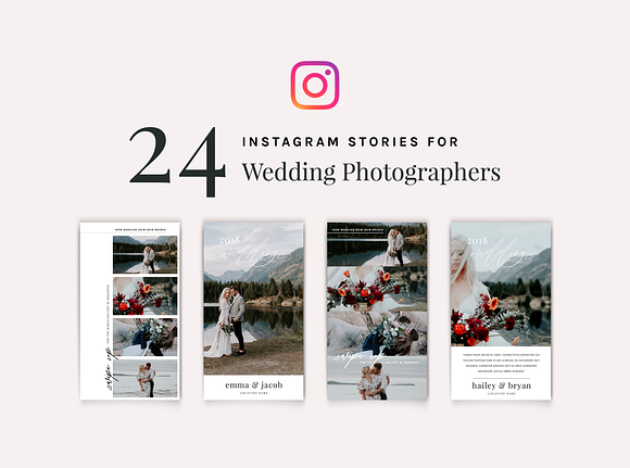 Instagram Stories for Photographers in Instagram Templates - product preview 1