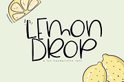 Lemon Drop - Fun & Quirky Font