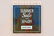 Summer Sale Instagram Banner