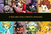 8 Halloween Avatars