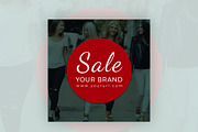 Sale Your Brand Instagram Banner