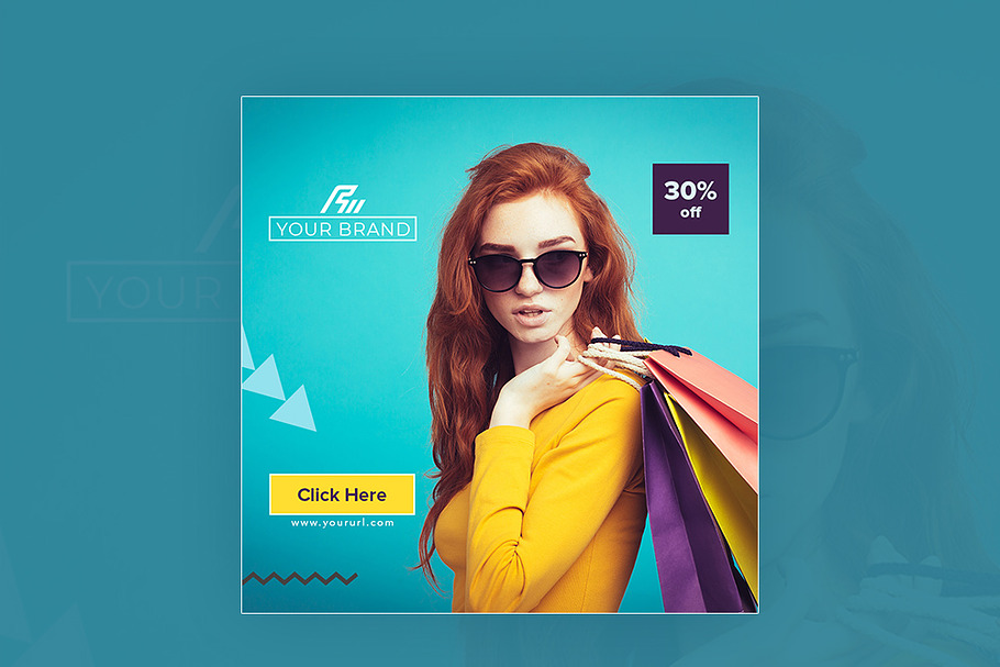 30% Off Sale Banner in Instagram Templates - product preview 8