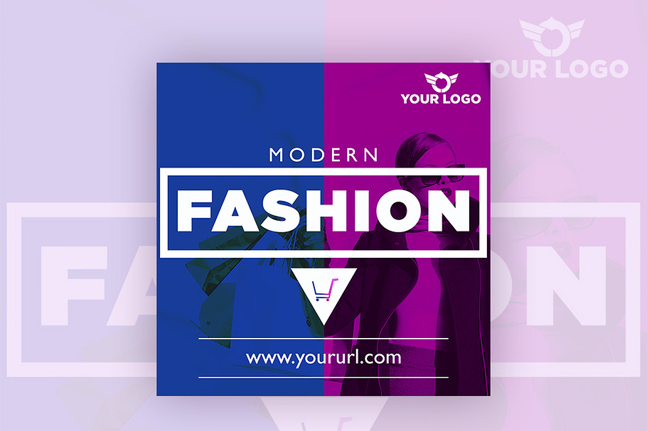 Modern Fashion Instagram Banner in Instagram Templates - product preview 8