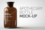 Apothecary Bottle Mock-Up