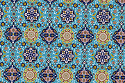 Arabic Floral Seamless Pattern.