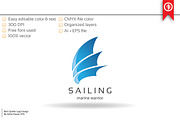 Sailing Abstract - Logo Template