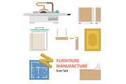 Furniture manufacture Flat Set
