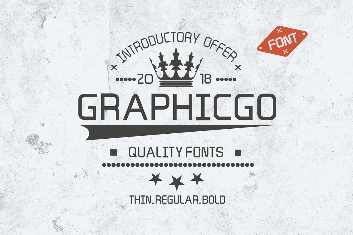 Graphicgo Fonts in Blackletter Fonts - product preview 8