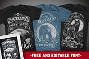 3 Wild and Free Animals T-shirt