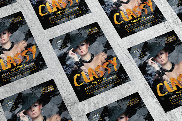 Classy in Flyer Templates - product preview 2