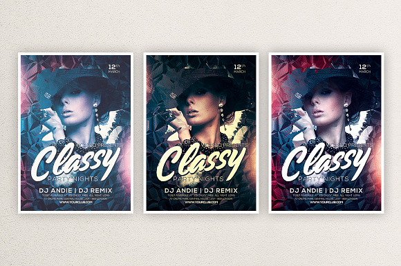 Classy 2 in Flyer Templates - product preview 1
