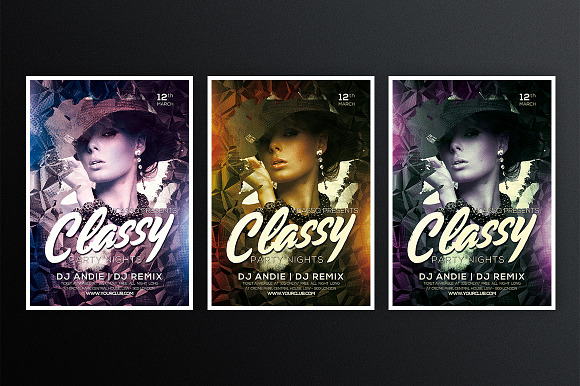Classy 2 in Flyer Templates - product preview 2