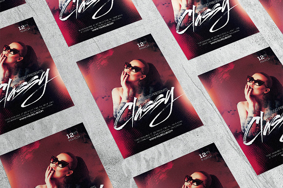 Classy 3 in Flyer Templates - product preview 4