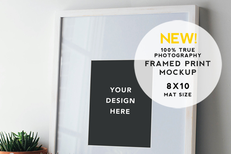 Artist Series Framed Print Mockup #6 in Print Mockups - product preview 8