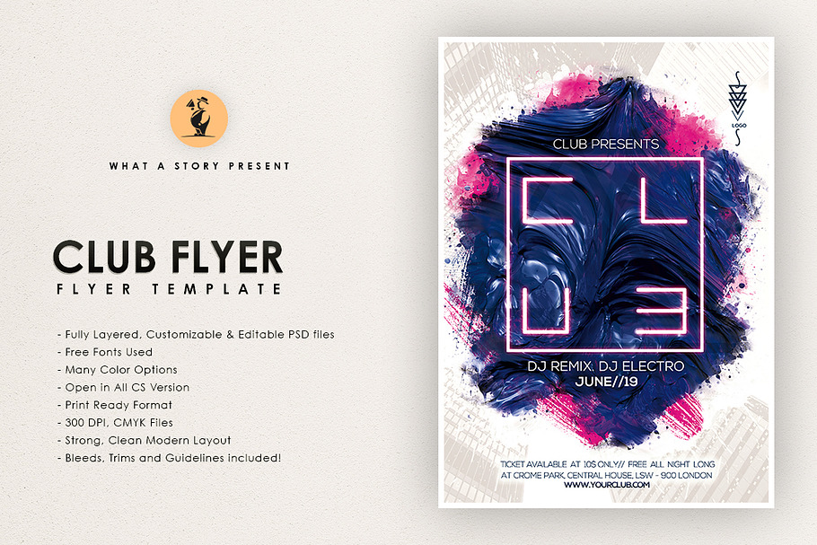 Club Flyer in Flyer Templates - product preview 8