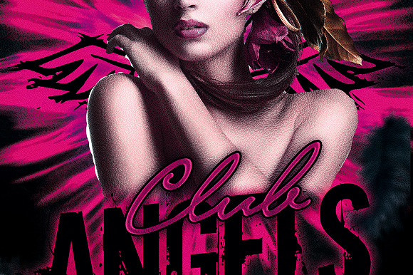 Angel Club in Flyer Templates - product preview 4