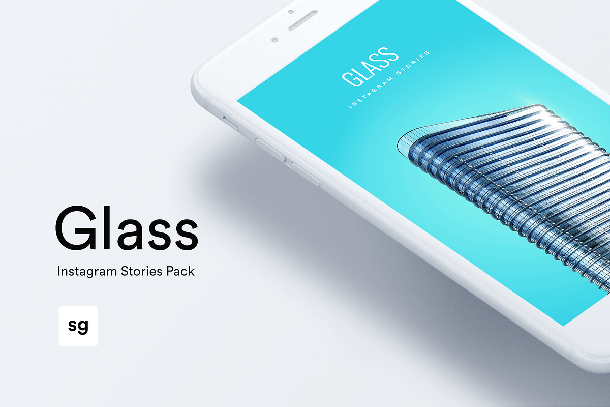 Glass Instagram Stories Pack in Instagram Templates - product preview 8