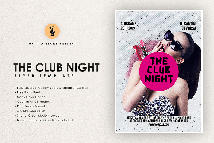 The Club Night  in Flyer Templates - product preview 8