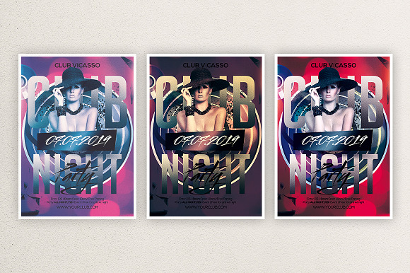The Club Night 2 in Flyer Templates - product preview 2