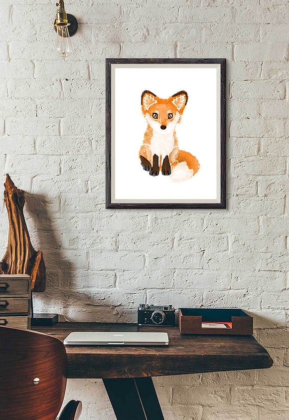 Wildlife Animal Art Prints: Series#1 in Illustrations - product preview 3