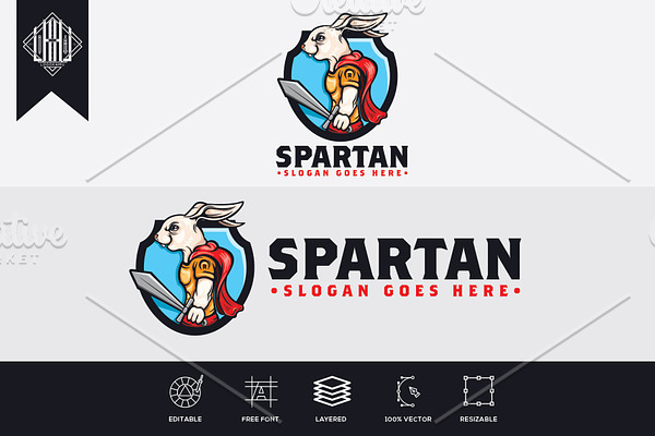 Spartan Rabbit Logo