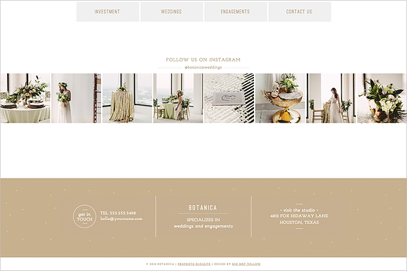 Botanica II ProPhoto 6 Template in Website Templates - product preview 3