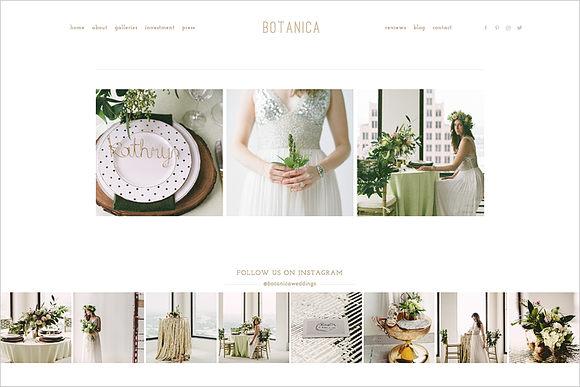 Botanica II ProPhoto 6 Template in Website Templates - product preview 7