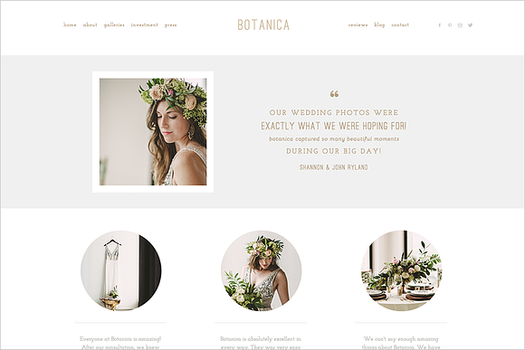 Botanica II ProPhoto 6 Template in Website Templates - product preview 12