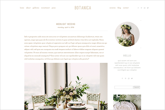 Botanica II ProPhoto 6 Template in Website Templates - product preview 16
