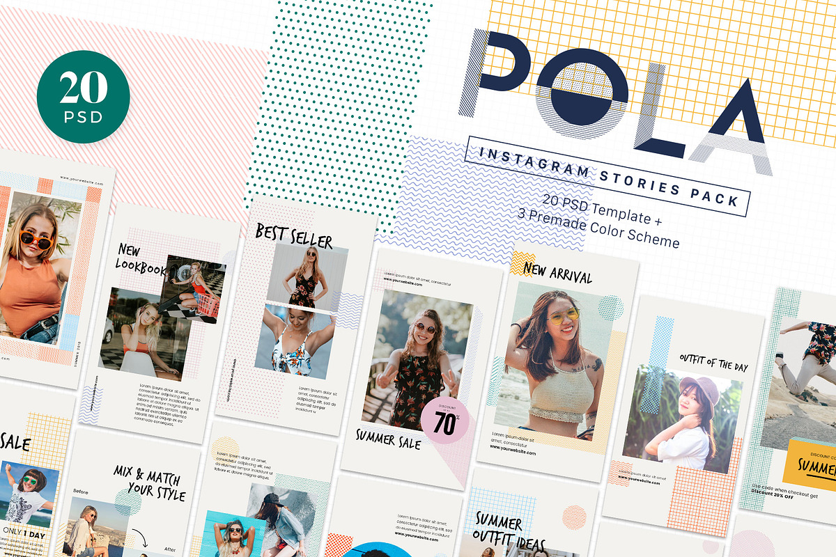 Instagram Stories Pack - POLA in Instagram Templates - product preview 8