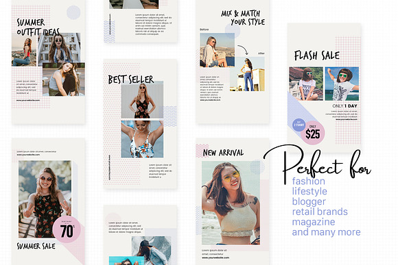 Instagram Stories Pack - POLA in Instagram Templates - product preview 2
