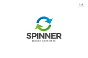 Spinner - Letter S Logo