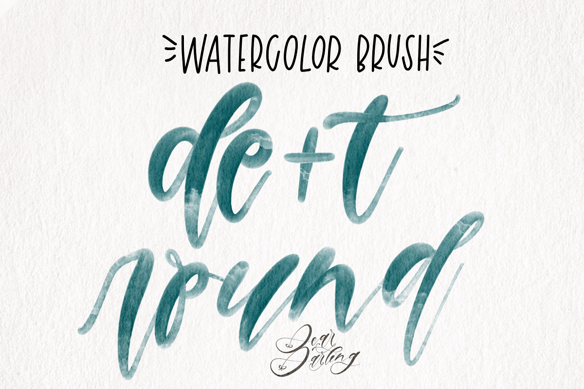 WC Dry Edge+Texture Round in Photoshop Brushes - product preview 8