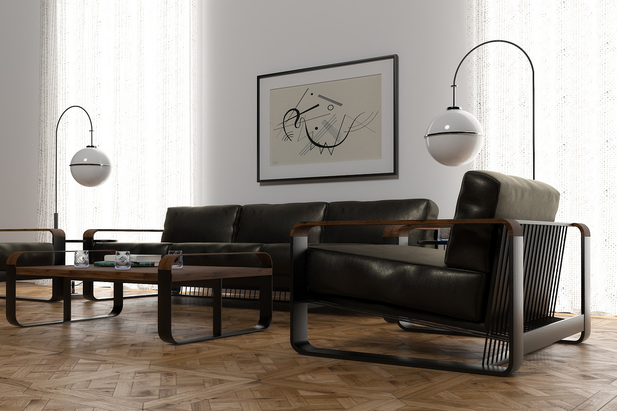 Noda furniture set in Furniture - product preview 8
