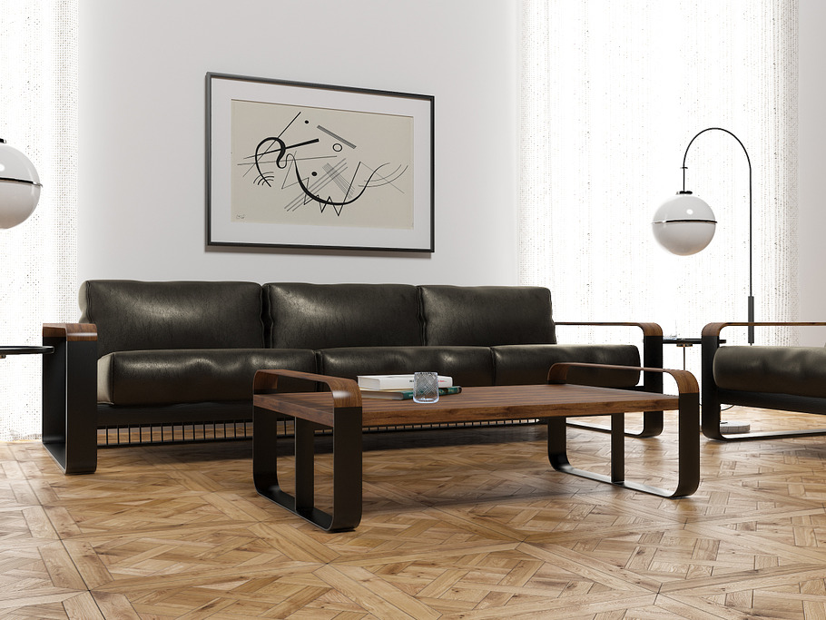 Noda furniture set in Furniture - product preview 2