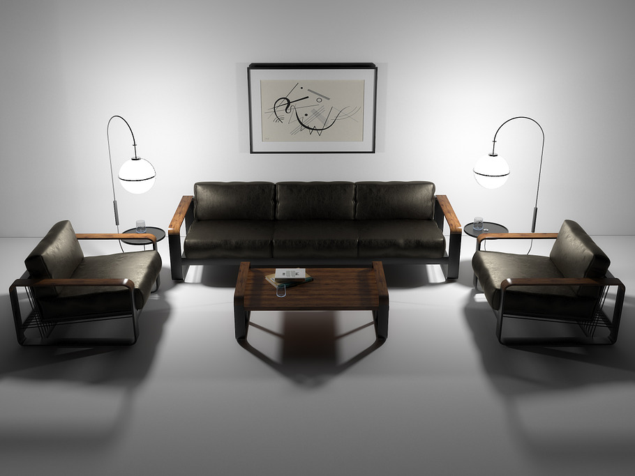 Noda furniture set in Furniture - product preview 5