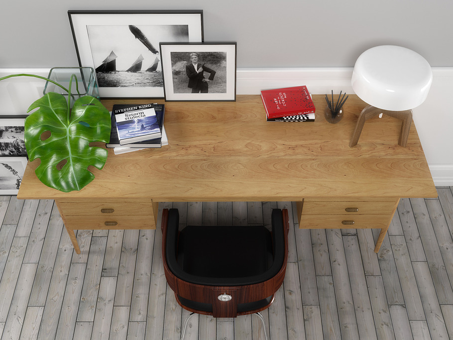 Bureau 1406 furniture set in Furniture - product preview 3
