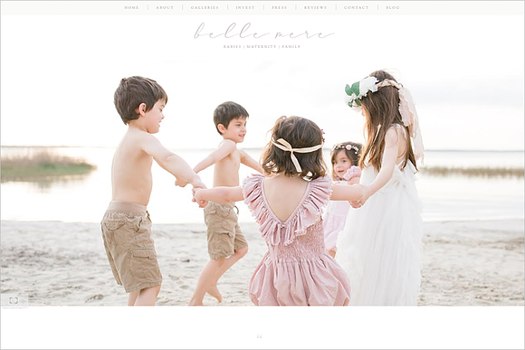 Belle Mère Prophoto 7 Template in Website Templates - product preview 4