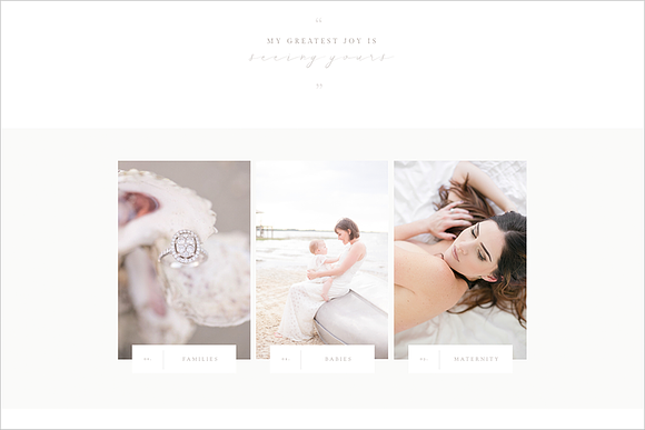Belle Mère Prophoto 7 Template in Website Templates - product preview 5