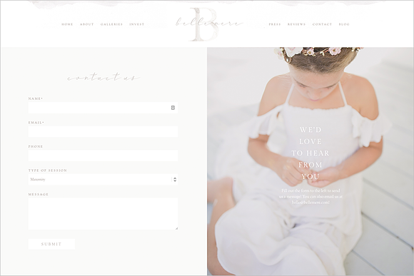 Belle Mère Prophoto 7 Template in Website Templates - product preview 17