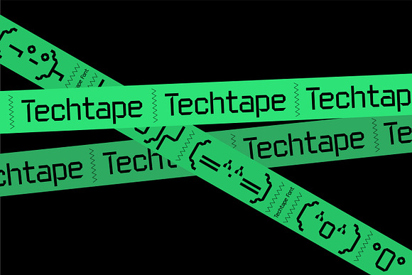 TT Techtape Font in Blackletter Fonts - product preview 6