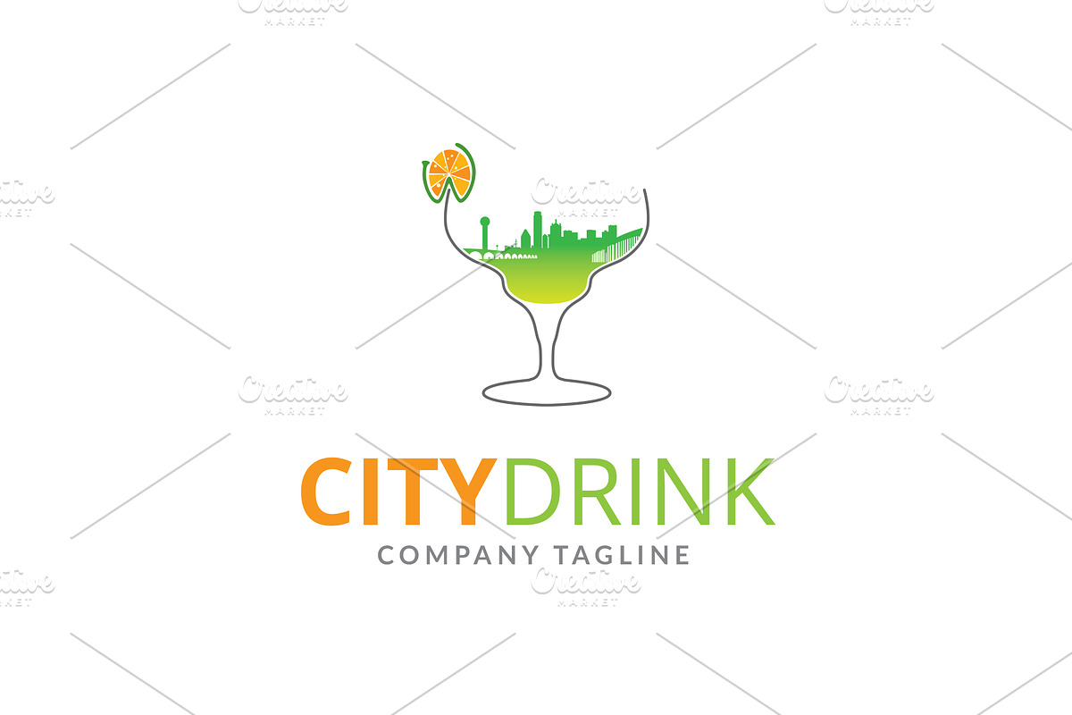 City Drink Logo in Logo Templates - product preview 8