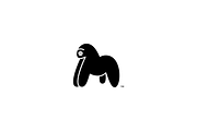 Gorilla Logo Template