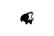 Hippo Logo Design