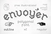 Envoyer Font Duo FREE Illustrations!