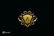Royal Shield A Letter Logo