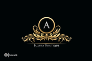Gold Luxury Boutique Logo