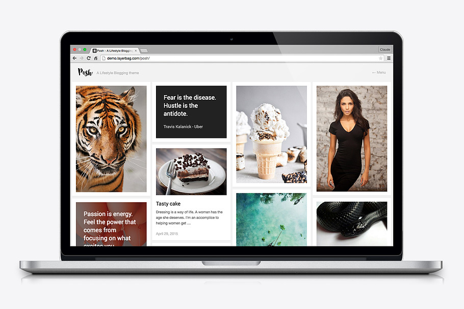 Posh - Lifestyle Blogging Theme in WordPress Blog Themes - product preview 8